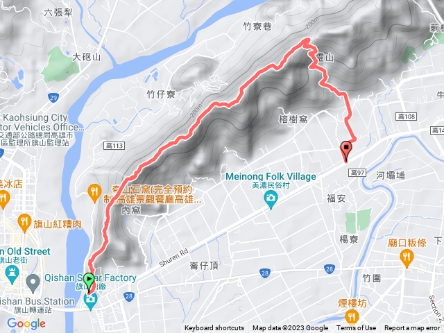 旗靈縱走至接駁