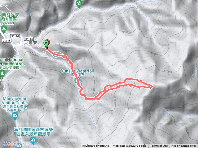 三峽逐鹿山水路上