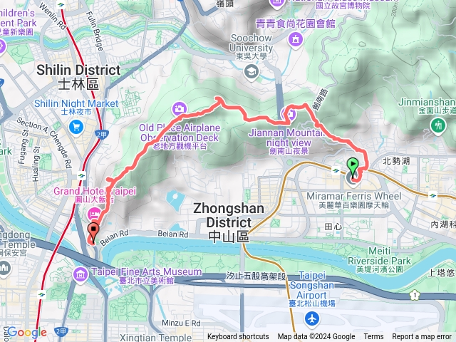 20241208美麗華上劍潭山步道預覽圖