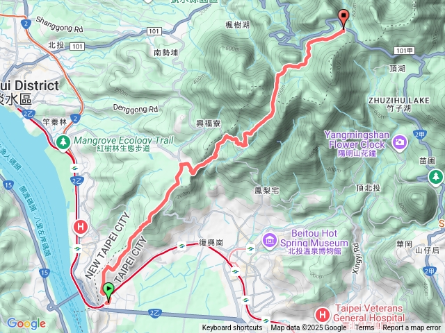 臺北大縱走第一段