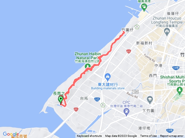 竹南海濱森林步道