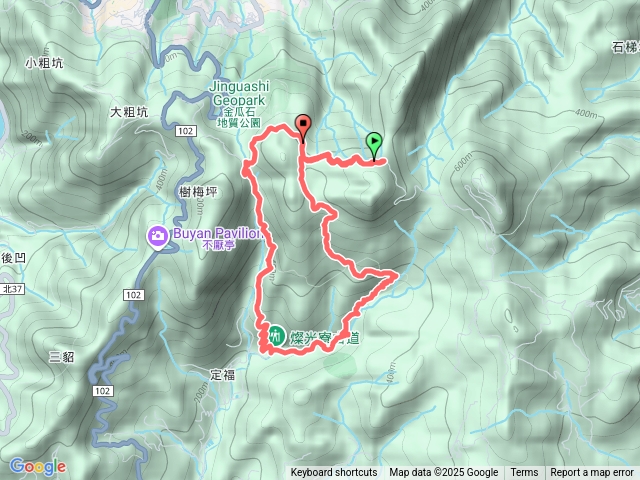 燦光寮山-貂山古道O型縱走