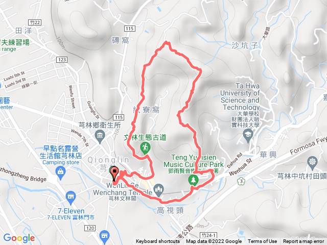 新竹芎林文林古道O型