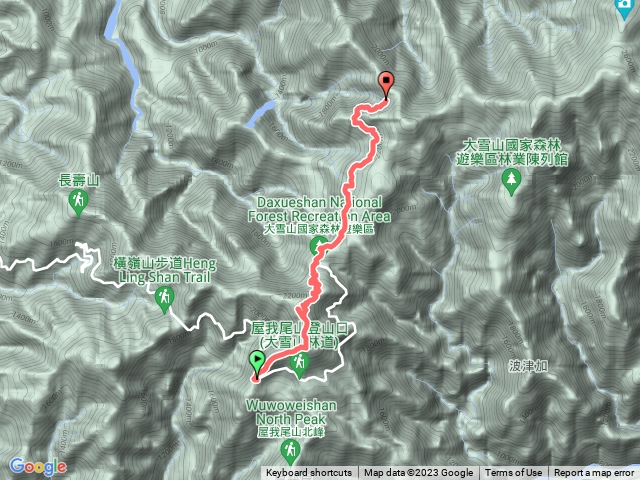 稍來南稜、210林道之晨曦 帝稚 長鬃山羊