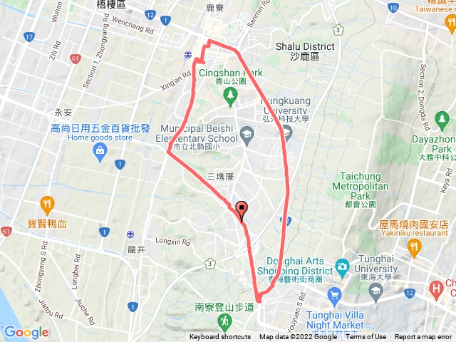 1110304沙鹿區健走