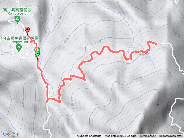 五峰驛站至羅山林道8K，來回。