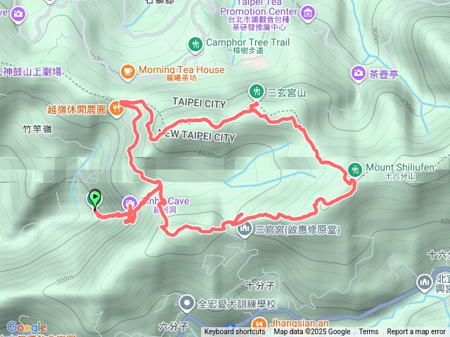 2025微笑山線大縱走尋寶集章任務微笑山線：【二格山系】銀河洞越嶺段202508081459
