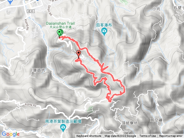 大尖山-四分子尾山-彌勒山天道清修院