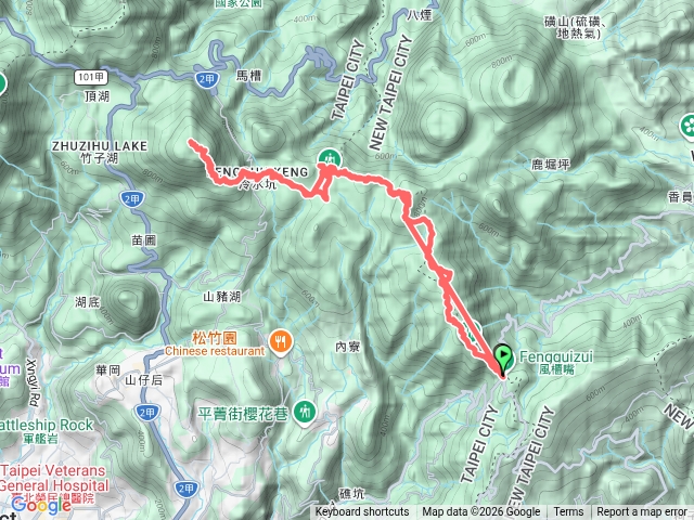 陽明山東縱(風櫃嘴-七星山主峰往返)