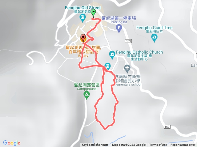 奮起湖老街-杉林棧道