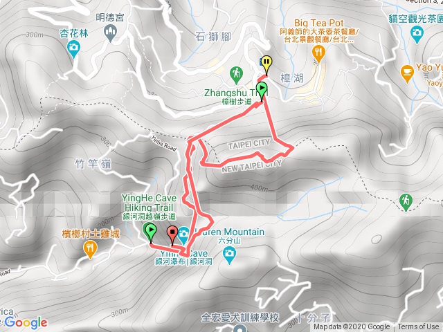 銀河洞至鵝角格山至三玄宮山