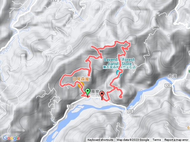 20231202六六登山隊尖石帽合山嘉樂山O 形