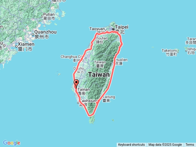 2025/8/23～25環島趣預覽圖