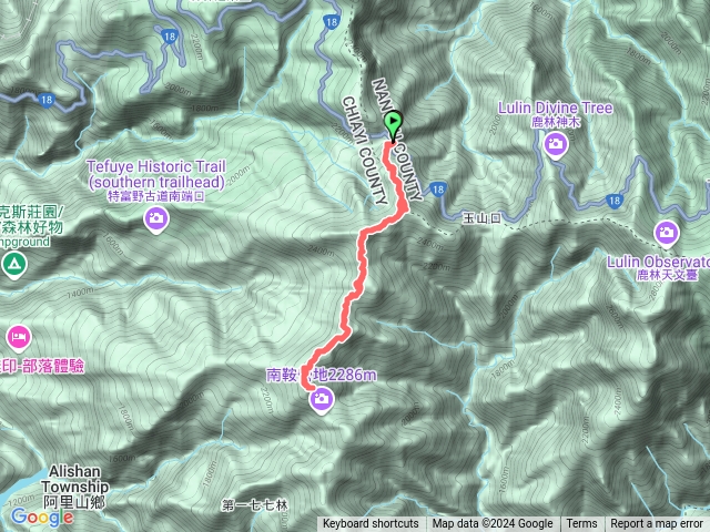 兒玉，東水，北霞山（原路來回）預覽圖