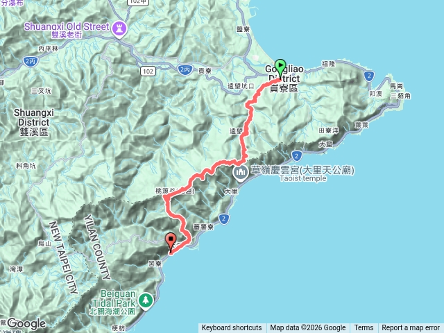 草嶺古道桃源谷預覽圖