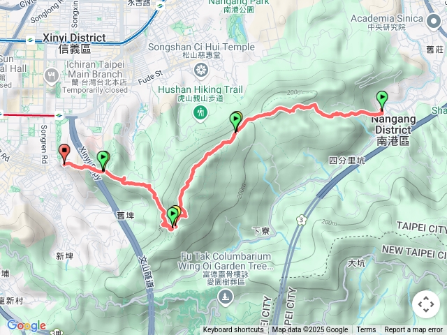 南港山縱走親山步道(拇指山、南港山、象山、九五峰)