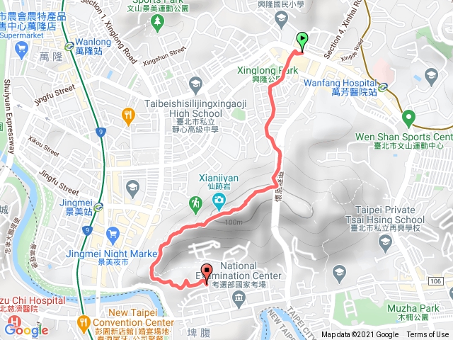 文山區仙跡岩步道