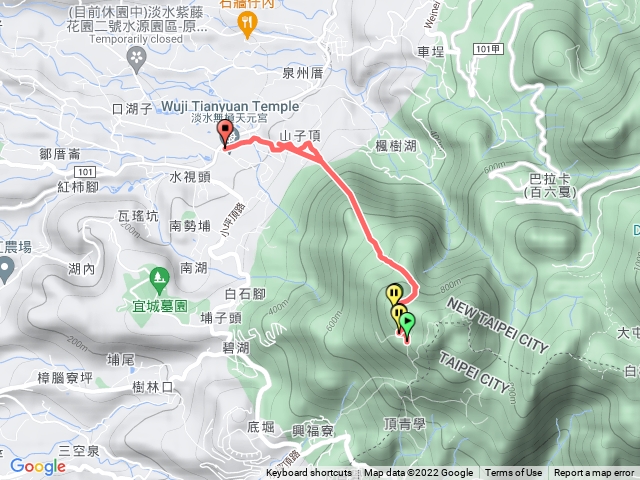 向天池>山仔頂登山步道>天元宮