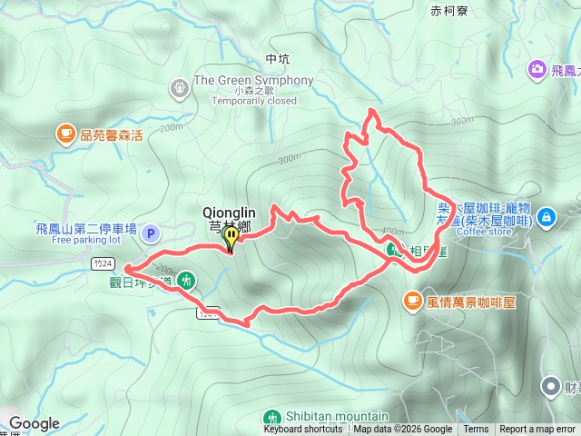 飛鳳山百年樟樹百年赤柯八字縱走預覽圖