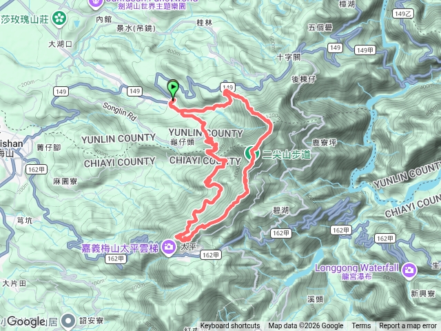 雲嘉五連峰