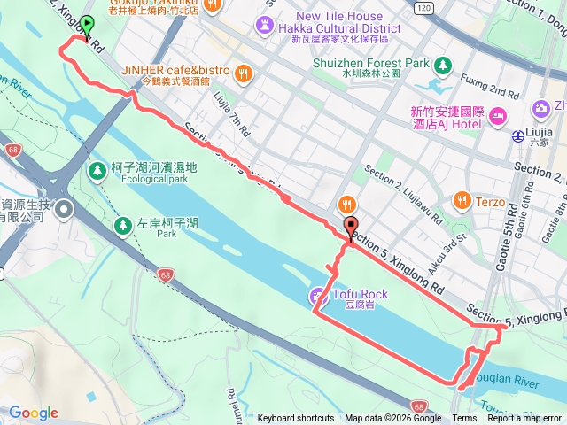 頭前溪右岸自行車道