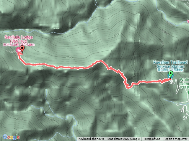 百岳 雪山北峰｜ 雪山登山口> 雪山東峰>369營地 D1