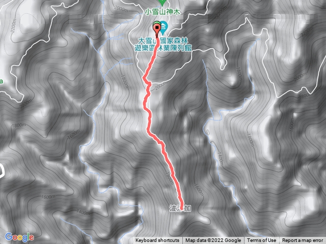 大雪山下波津加
