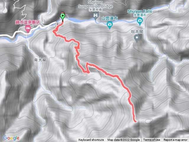20221204水雲三星-鳥嘴山(上島山)-三叉峰