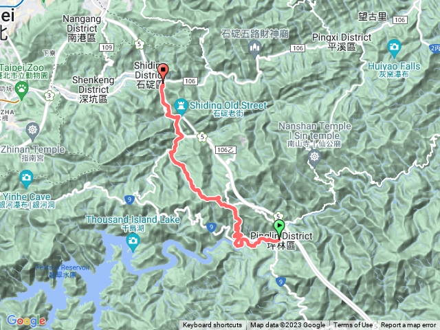 淡蓝古道南段 坪林游客中心 猎狸尖观景台 石碇古道 淡蘭吊桥