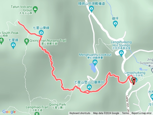 七星山主峰