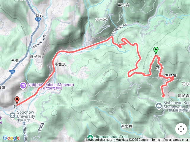 大崙頭山甜水鴛鴦湖碧山岩