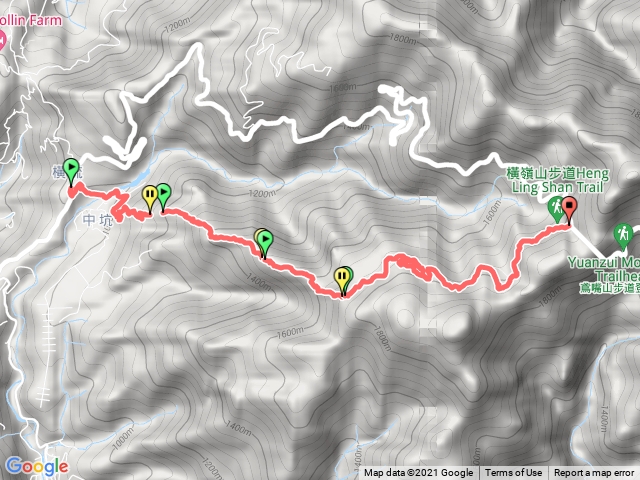 橫嶺山自然步道