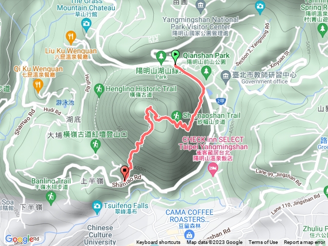 走遍陽明山尋寶任務紗帽山步道202307010824