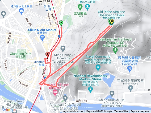 劍潭山步道-健行趣尋寶