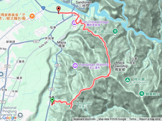 坐公車接駁的瑪家三兄妹縱走（2026-01-11金牌）