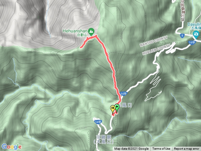 合歡北峰+西峰0.4