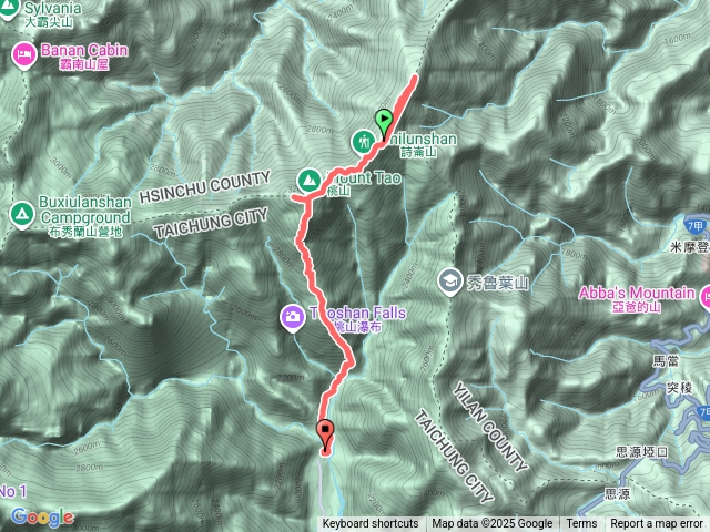20251013-武陵四秀D3-桃山山屋-喀拉業山-桃山
