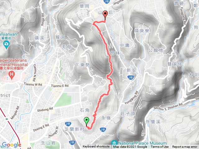 芝山國小到仰德大道