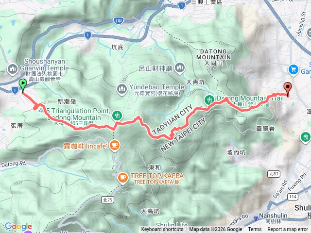 亀樹縱走預覽圖