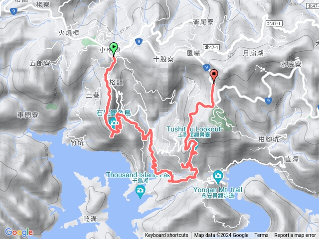 小格頭獅頭山.鱷魚島.八卦茶園.千島湖