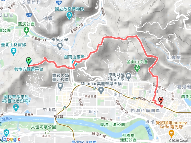 20200929劍潭山-剪刀石-內湖港墘站