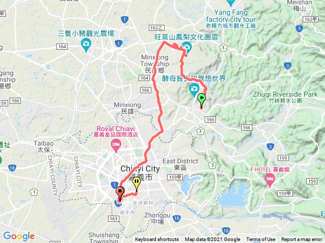 虎頭崁埤中正大學騎跡