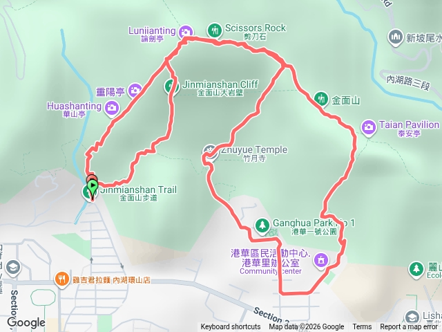剪刀石及金面山環道預覽圖