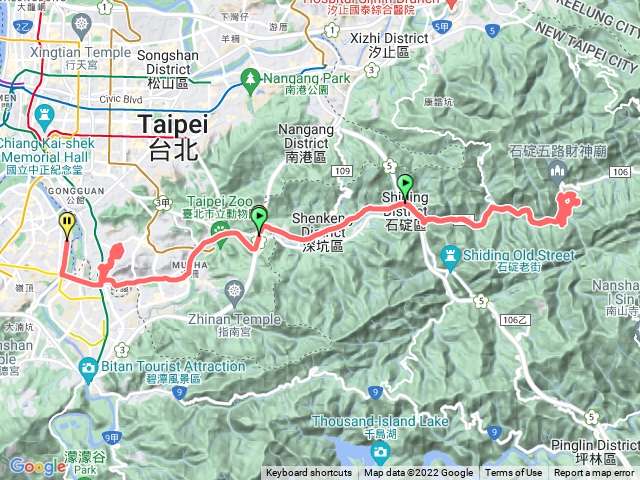 石碇宗教園區.永定聖興宮.明陽慈惠堂.藤寮坑山.永定坑山