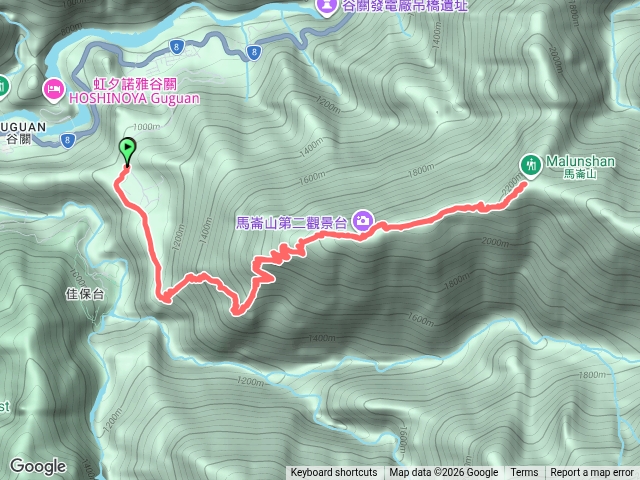 谷關七雄-馬崙山-慢慢行預覽圖