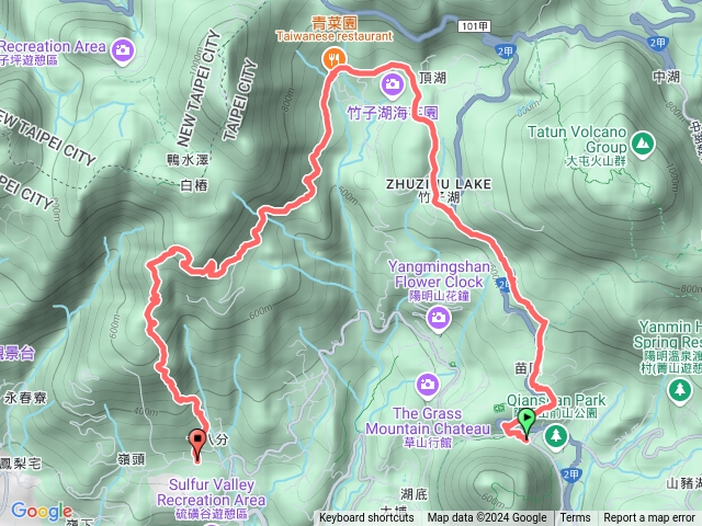 陽明山總站、竹子湖、十八分山預覽圖