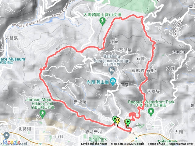 白色情人節愛心縱走