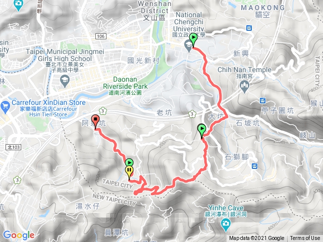 指南山-二格山支系