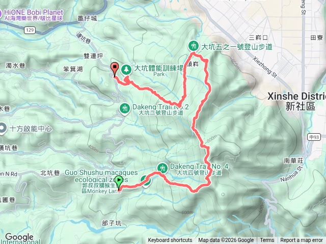 大坑4-5-5.1-1步道預覽圖