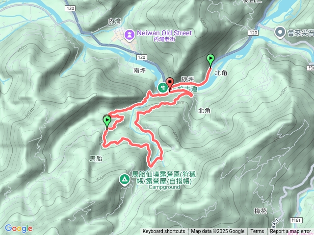 20251129馬胎古道產業道路GPX